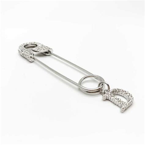 dior safety pin brooch|christian dior brooches.